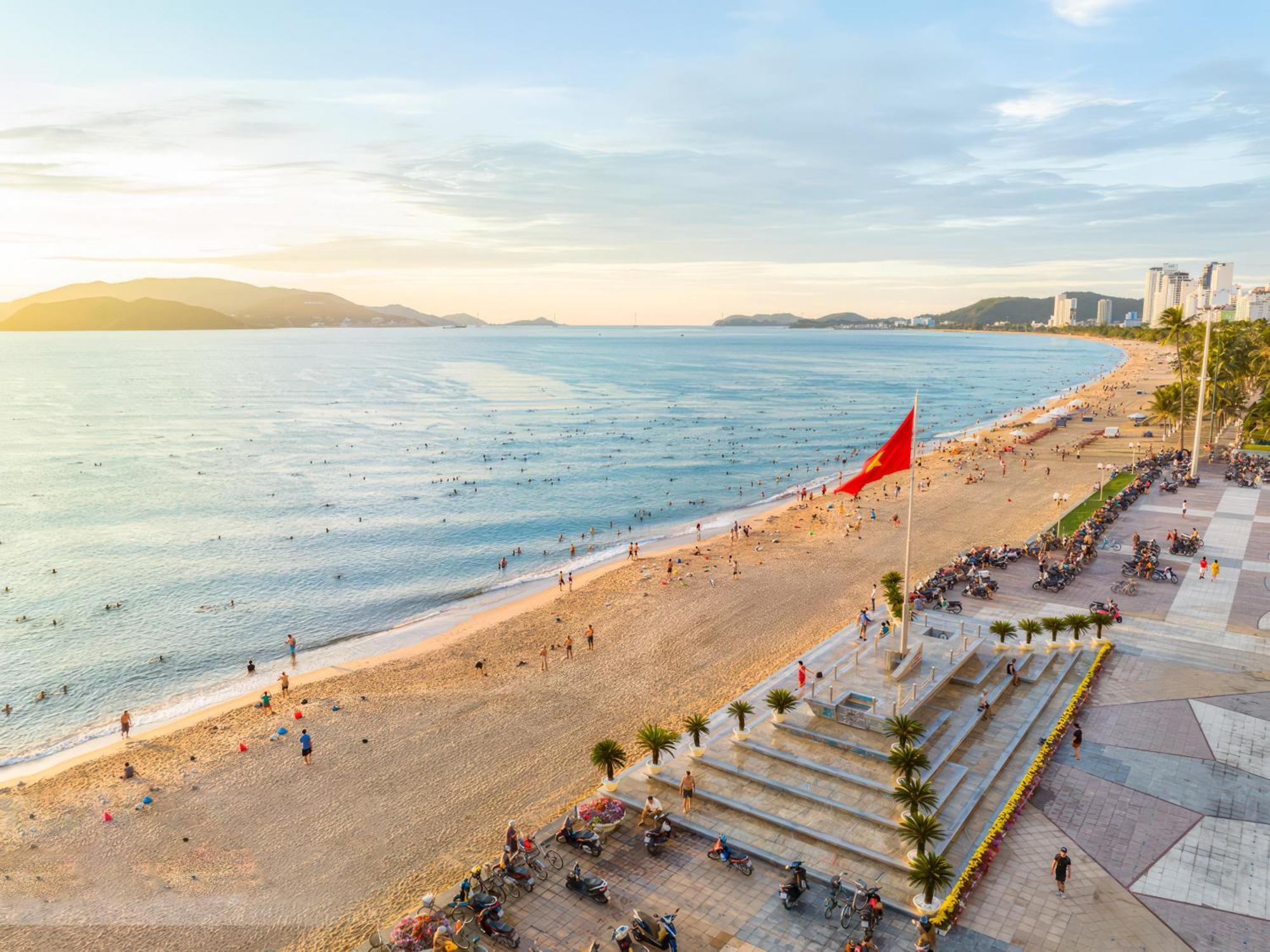 Jk.Boutique Oceanfront Panorama Residence ニャチャン エクステリア 写真