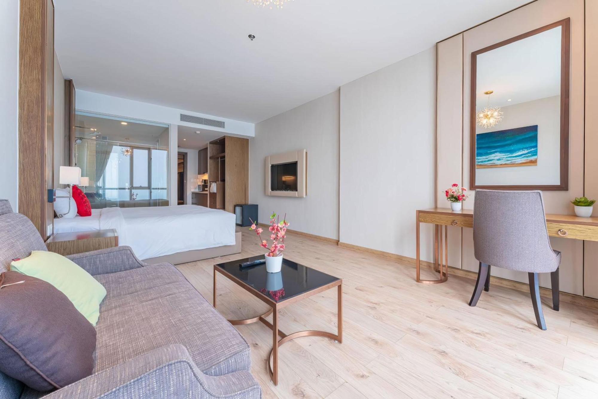 Jk.Boutique Oceanfront Panorama Residence ニャチャン エクステリア 写真